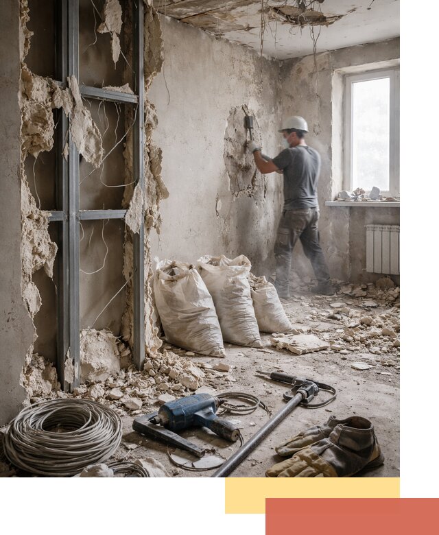 Профессиональный демонтаж зданий и конструкций в Владимире