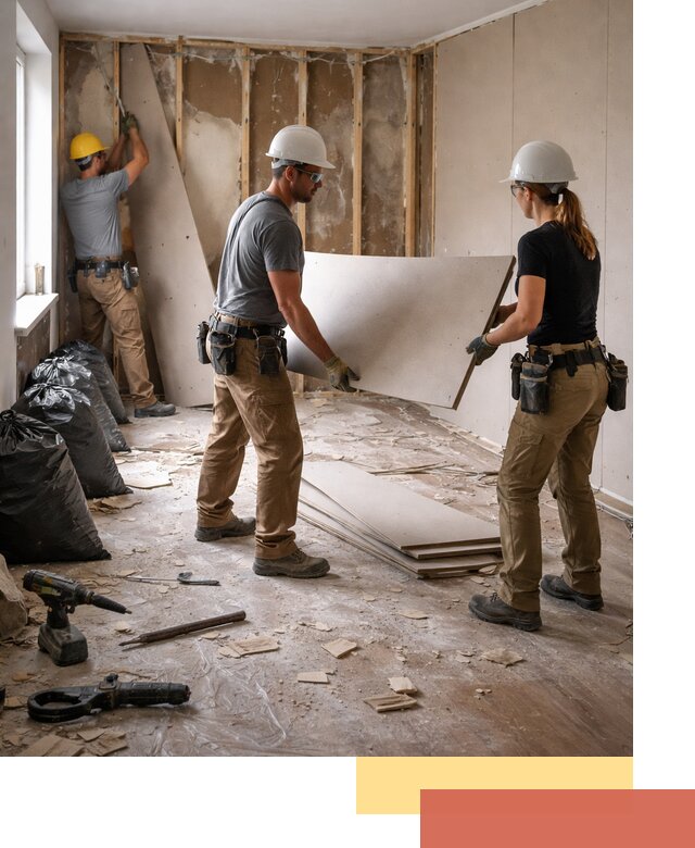 Демонтаж стеновых панелей в Владимире быстро и аккуратно