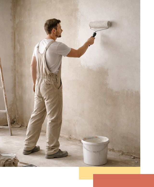 Грунтовка стен под отделку в Владимире профессиональным раствором