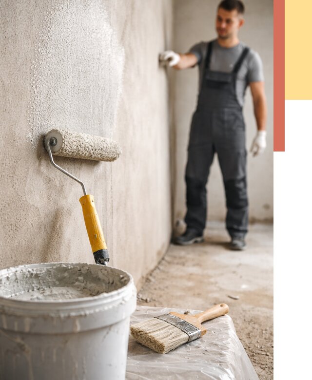 Нанесение бетоноконтакта на стены в Владимире от 4358 руб. быстро и недорого | ОТДЕЛОЧНИК-Вдм