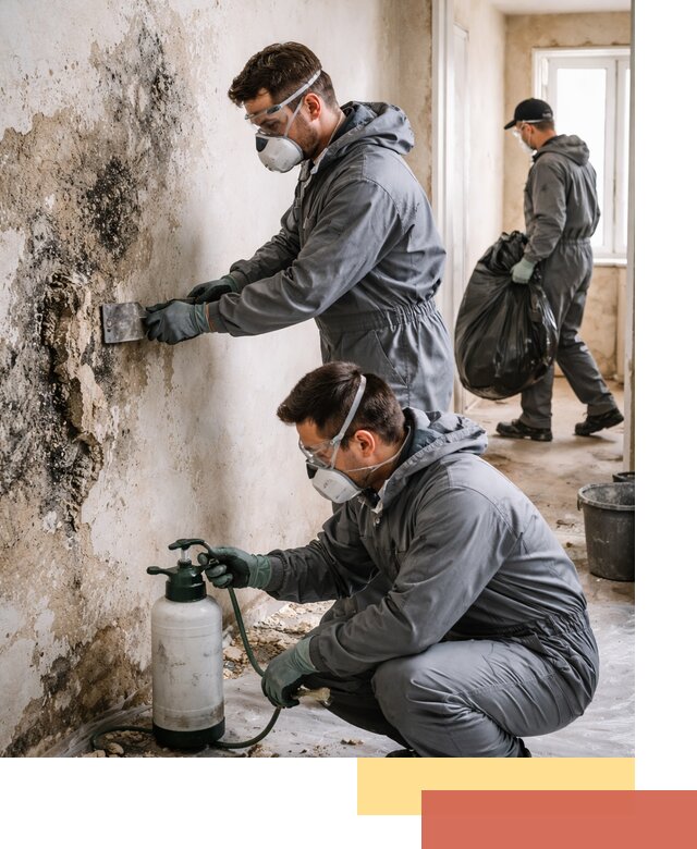 Удаление плесени со стен профессионально в Владимире