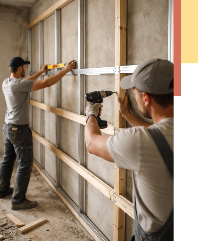 Устройство обрешетки под панели в Владимире от 2179 руб. — монтаж под ключ | ОТДЕЛОЧНИК-Вдм