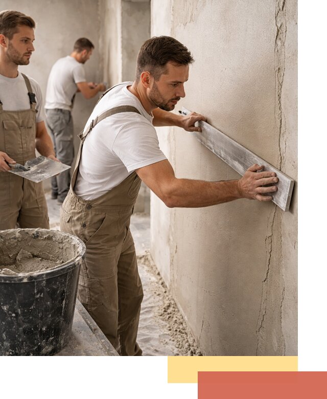 Штукатурка стен без маяков в Владимире быстро и качественно