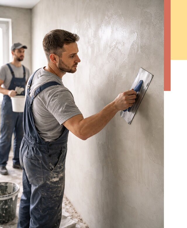 Глянцевание штукатурки стен в Владимире от 7781 руб. — услуги и затирка | ОТДЕЛОЧНИК-Вдм