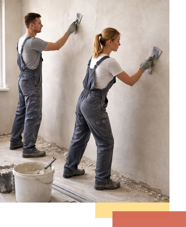 Штукатурка стен под обои в Владимире профессионально и быстро