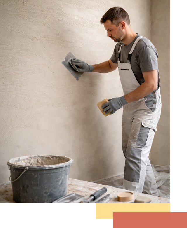 Декоративная штукатурка травертин в Владимире для стен и потолков