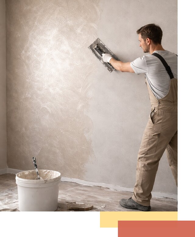 Декоративная штукатурка «Мокрый шелк» под ключ в Владимире