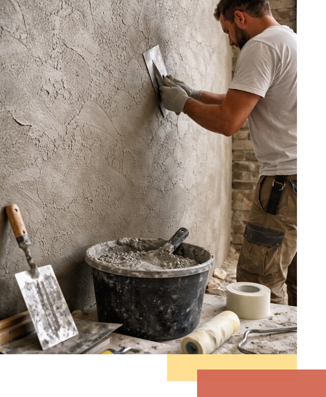 Декоративная штукатурка лофт в Владимире — отделка стен и потолков