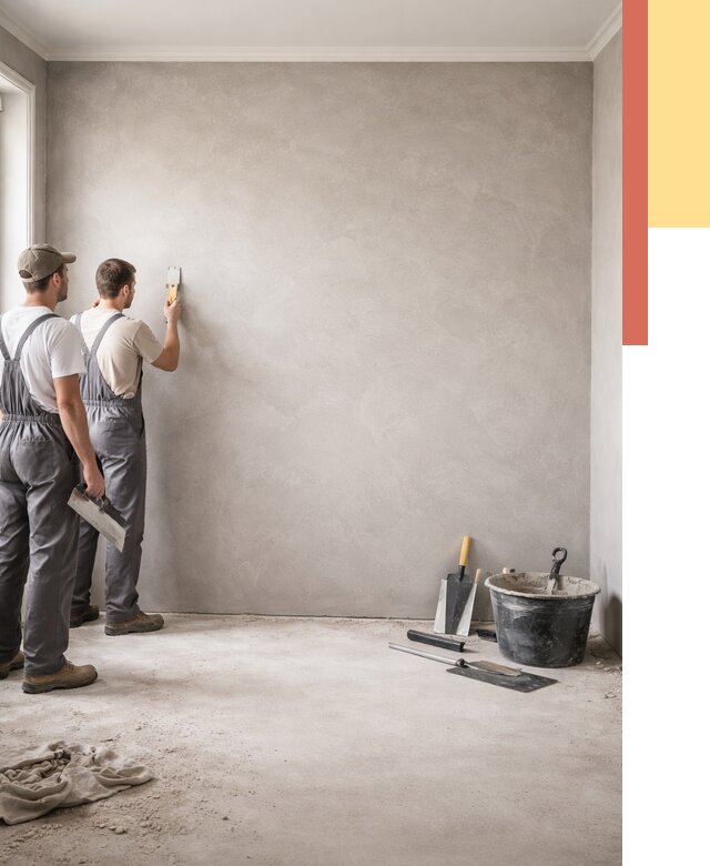 Микробетон на стены в Владимире от 1297 руб. — нанесение и отделка | ОТДЕЛОЧНИК-Вдм