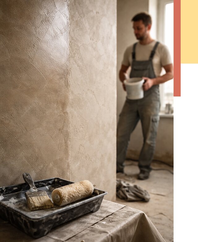 Нанесение воска на штукатурку в Владимире от 3631 руб. | Услуги ОТДЕЛОЧНИК-Вдм