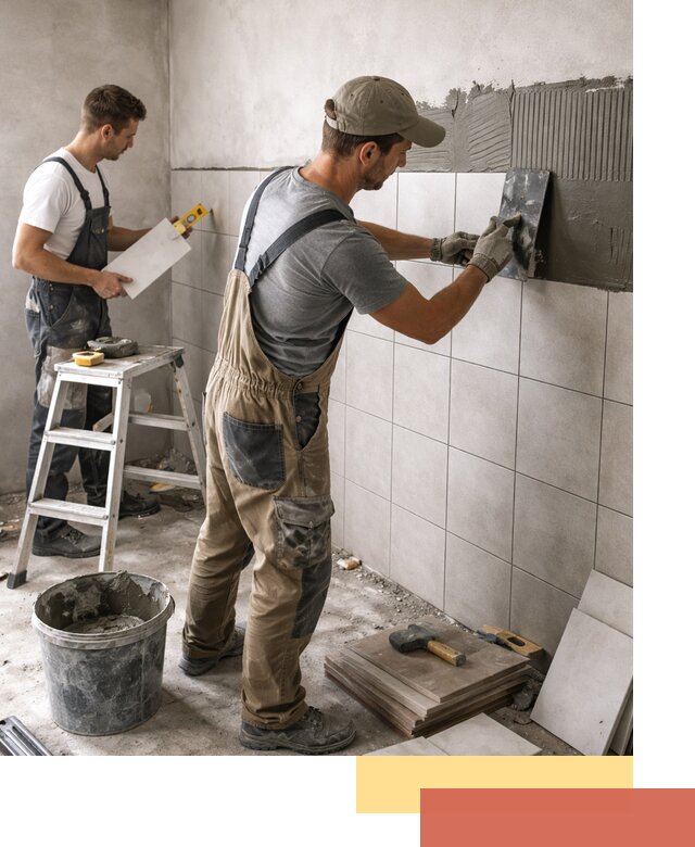 Укладка плитки на стены в Владимире профессионально и надежно