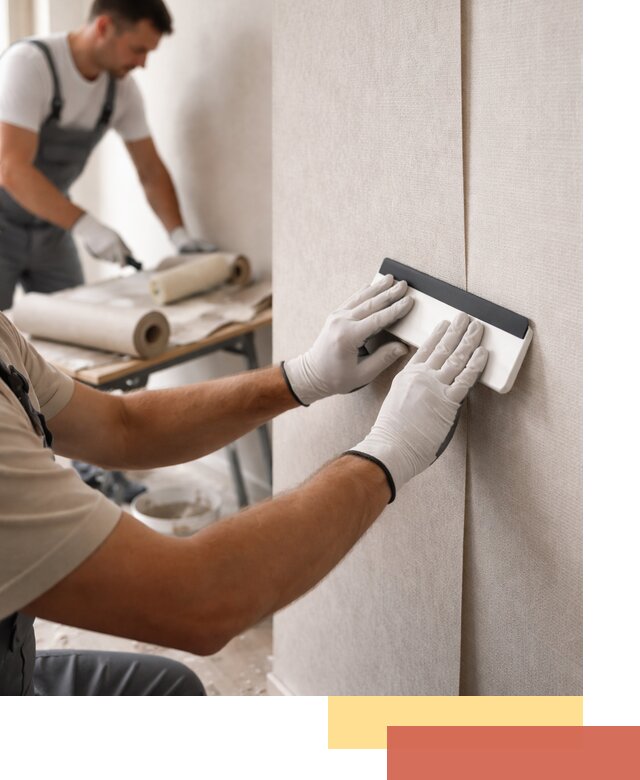 Поклейка обоев под покраску в Владимире профессионально и быстро