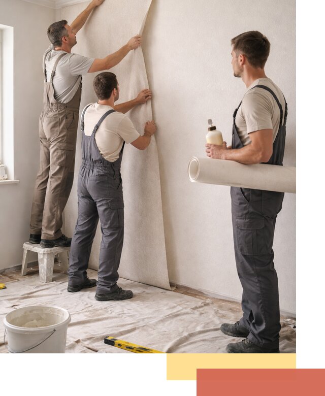 Оклейка стен обоями в Владимире — качественно и профессионально