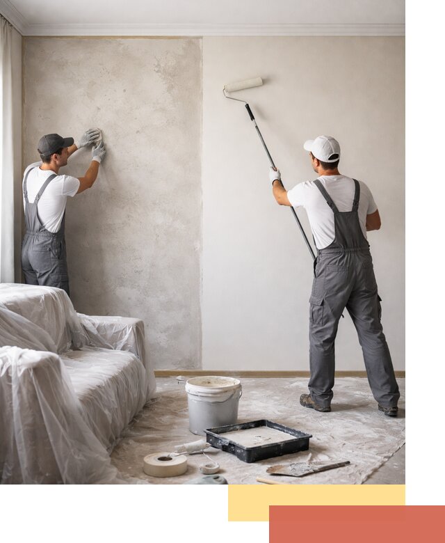 Покраска стен антивандальной краской в Владимире