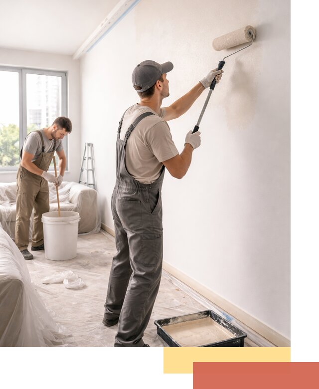 Покраска стен в офисе в Владимире — быстрый и качественный ремонт