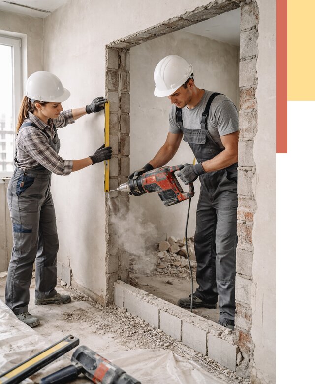 Создание проемов в стенах в Владимире от 6744 руб. — алмазная резка и расширение | ОТДЕЛОЧНИК-Вдм