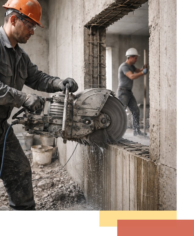 Алмазная резка проемов в Владимире быстро и точно