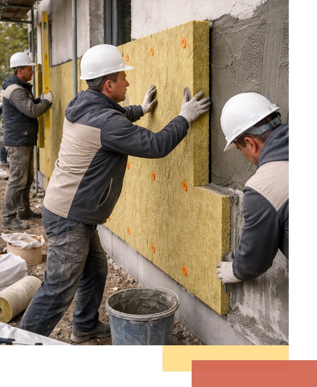 Утепление стен минватой в Владимире — тепло и звукоизоляция