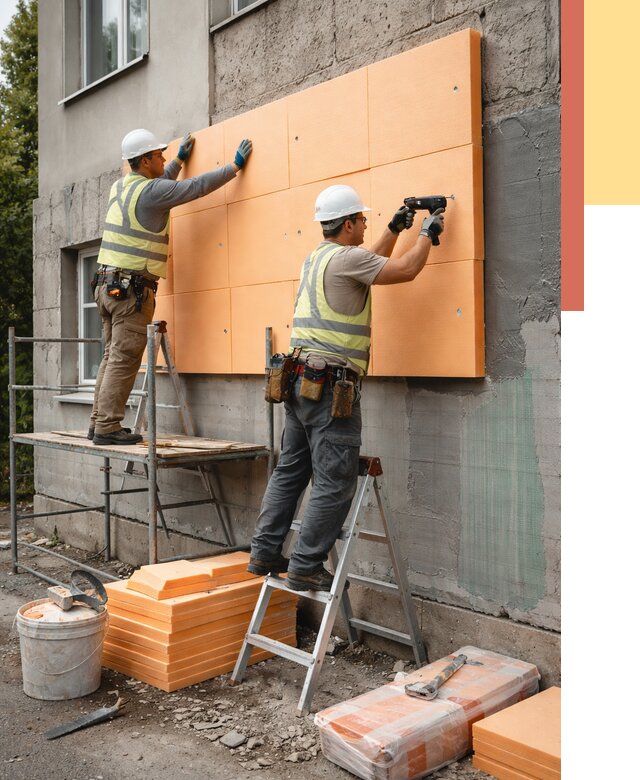 Утепление стен пеноплексом в Владимире от 1919 руб./м2 — быстро и недорого | ОТДЕЛОЧНИК-Вдм