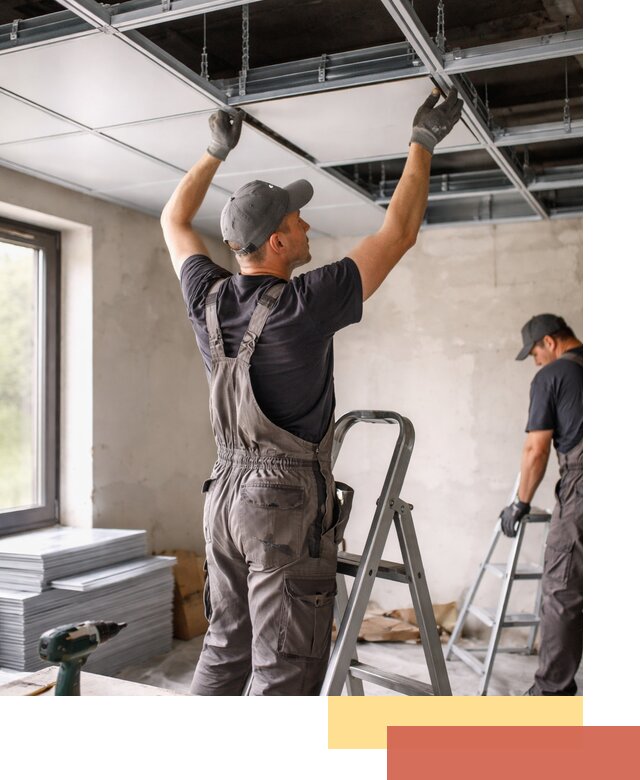 Монтаж кассетного потолка в Владимире качественно и быстро