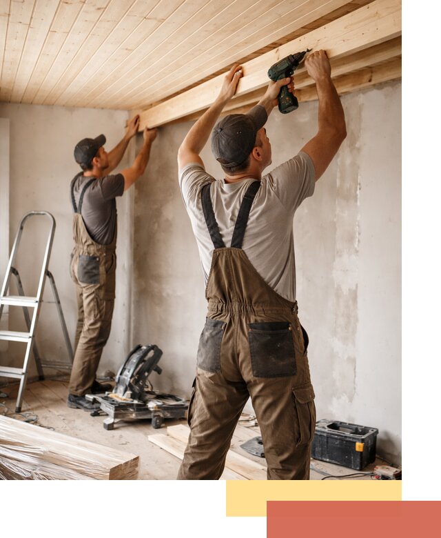 Монтаж потолка из вагонки в Владимире профессионально и аккуратно