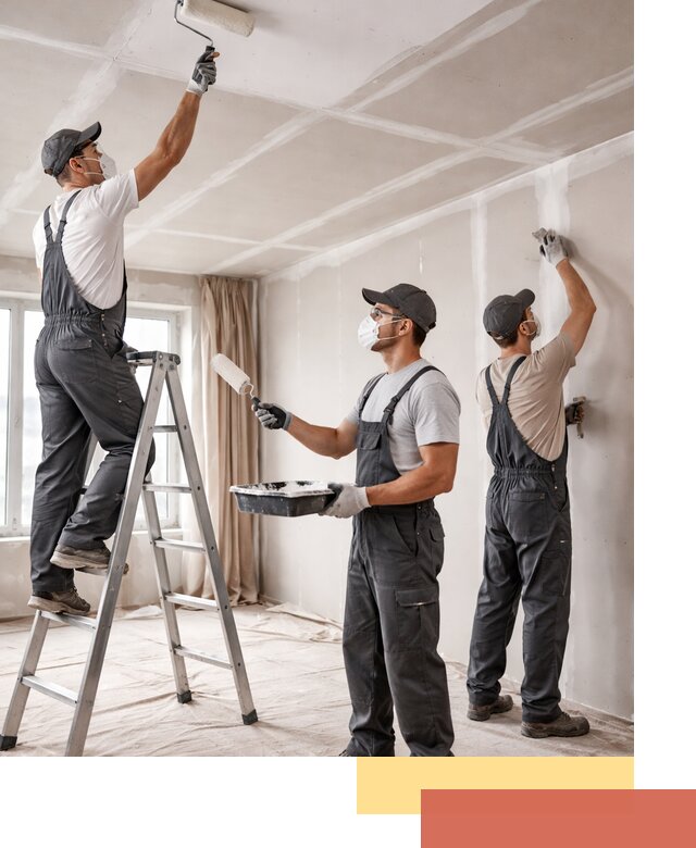 Покраска потолка из гипсокартона в Владимире качественно и недорого