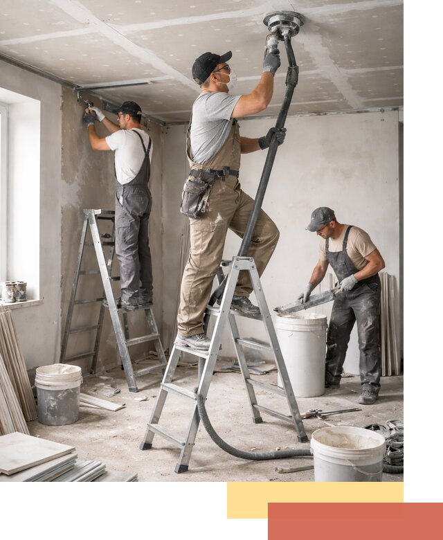 Ремонт потолка из гипсокартона в Владимире: быстрый и качественный монтаж