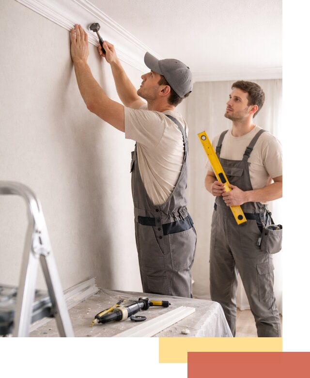Монтаж потолочного плинтуса в Владимире качественно и быстро