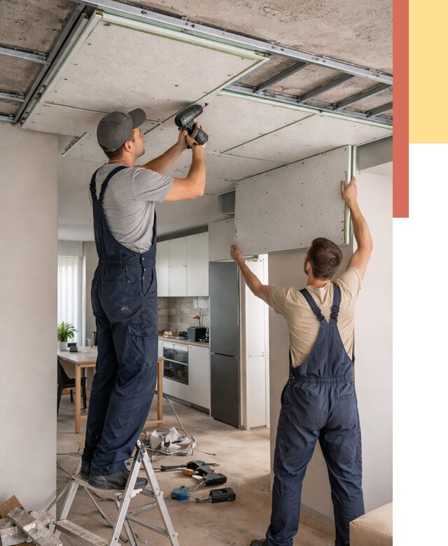 Шумоизоляция потолка панелями зипс в Владимире от 1919 руб. под ключ | ОТДЕЛОЧНИК-Вдм